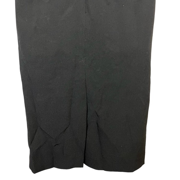 KASPER Red White Black Color Block Sheath Sleeveless Knee Length Career Dress 4 - Picture 14 of 16